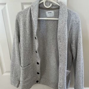 Old Navy Grey Fleece Coat